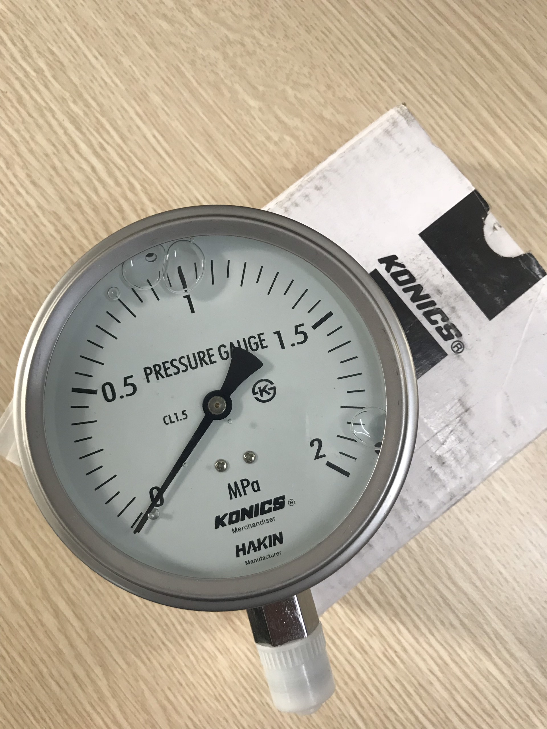 Đồng hồ đo áp suất nhiệt độ cao 20bar