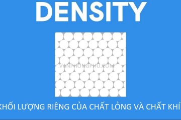 Khối lượng riêng của các chất lỏng và khí