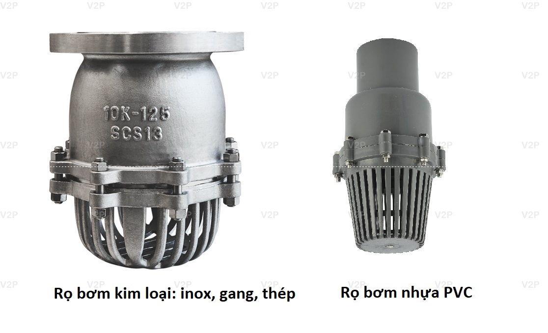 Tìm hiểu về rọ bơm Foot valve là gì