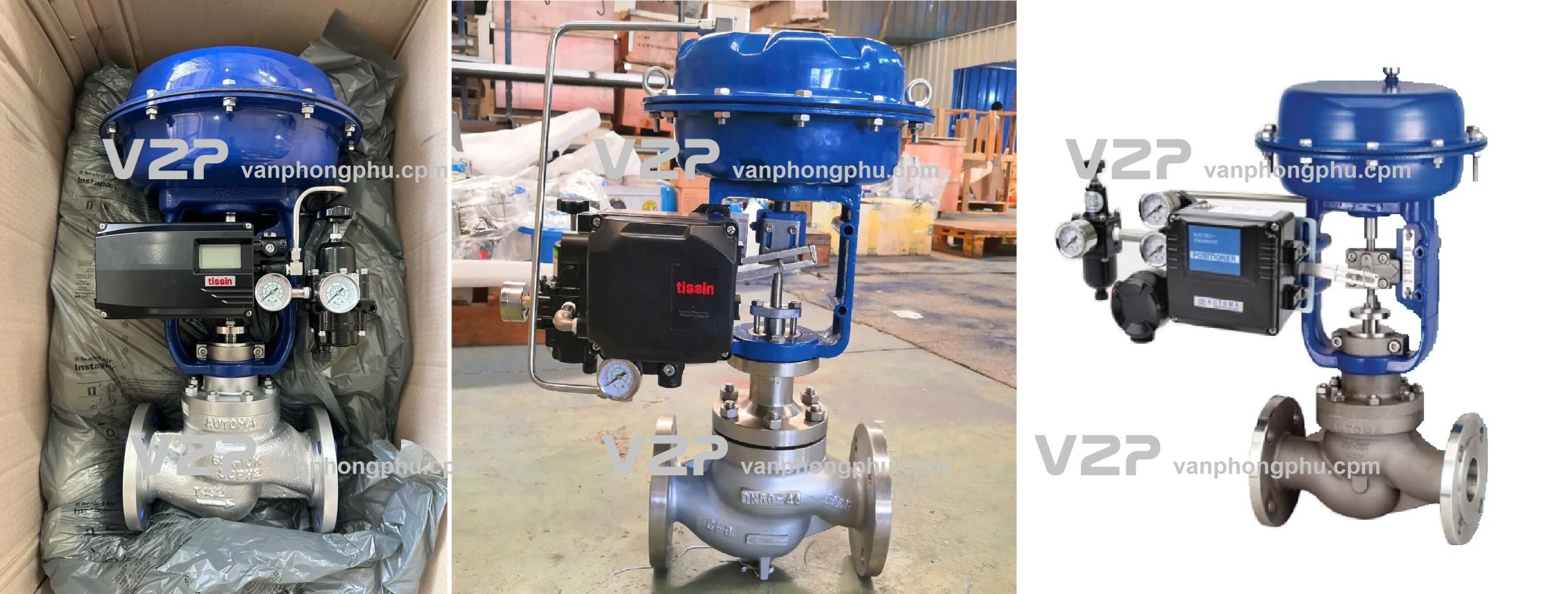 van cầu điều khiển tuyến tính 4-20mA Automa ACV